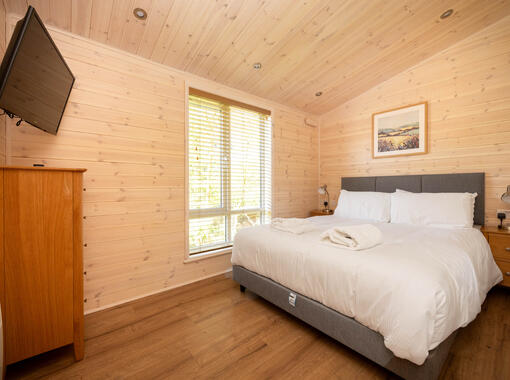 comfortable double bedroom