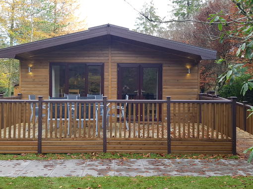 Haddon Classic Vogue accessible lodge with ramped access