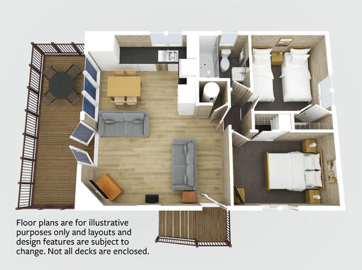 Floor plan of Haddon Classic Vogue