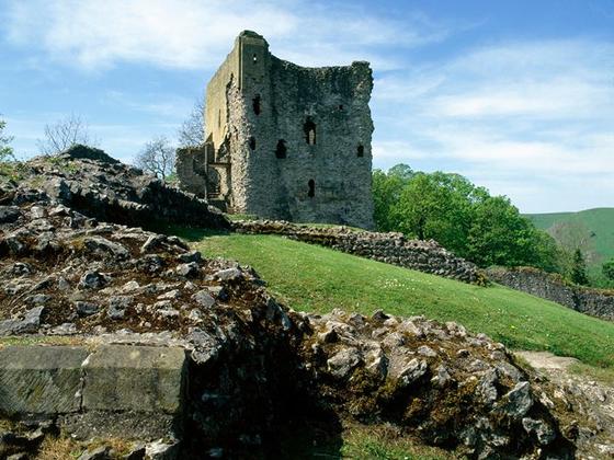 Remains of Peveril castle